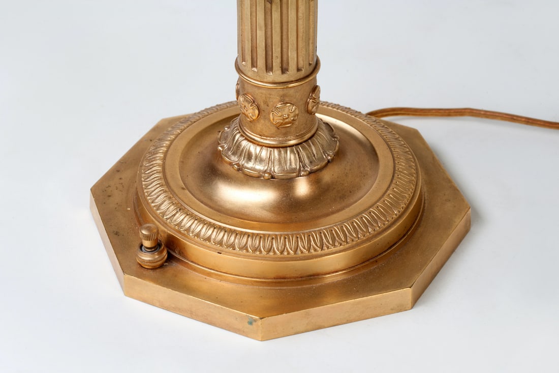 Pair of Five-Light Candelabra (Lamps), Empire