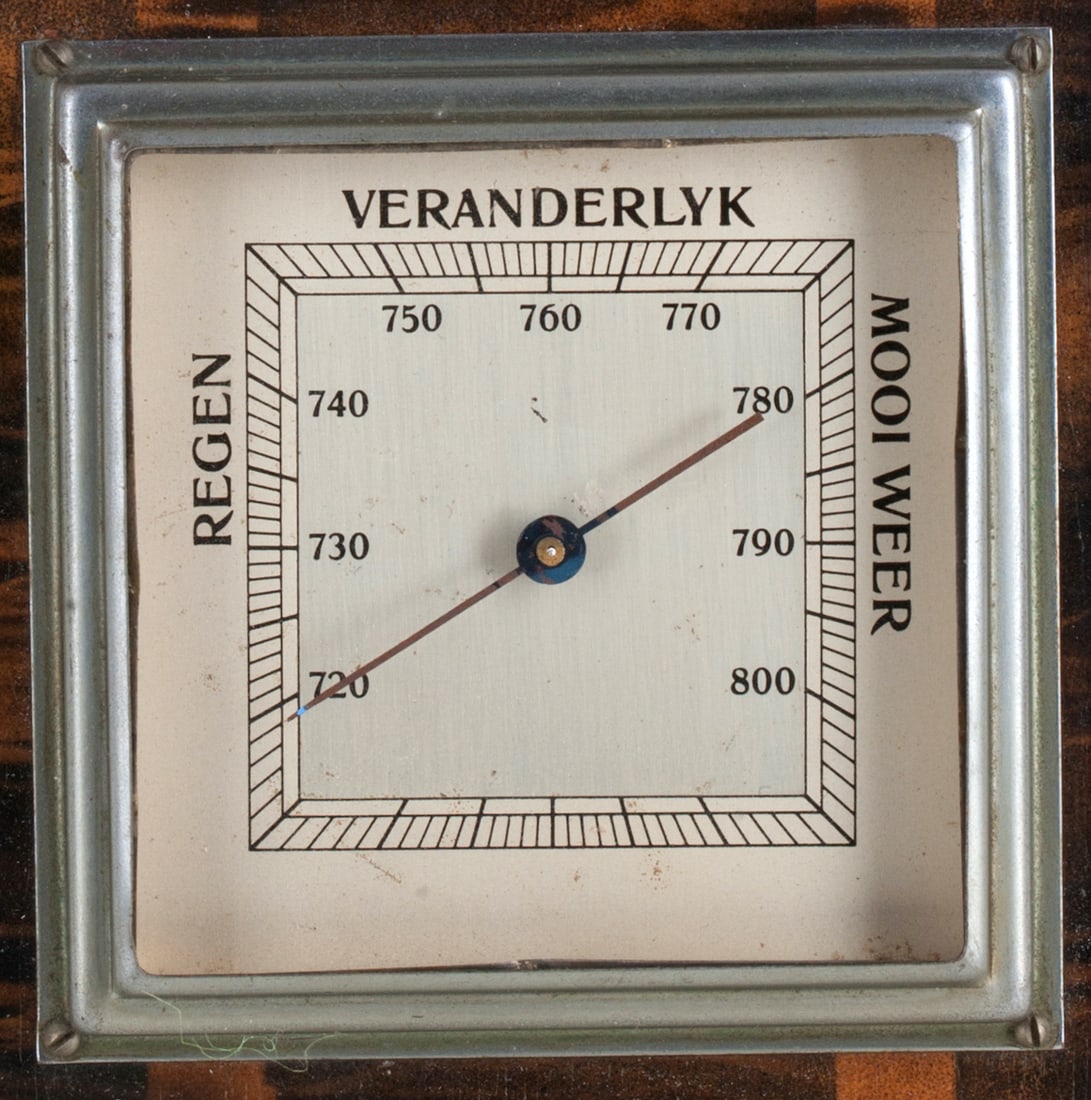 Barometer with Thermometer, mid-20th century