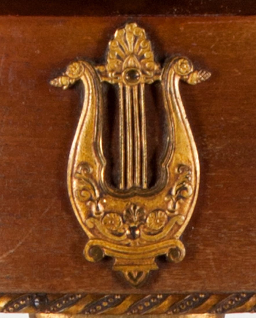 Empire Pedestal Stand, Bronze Ormolu, 19th century