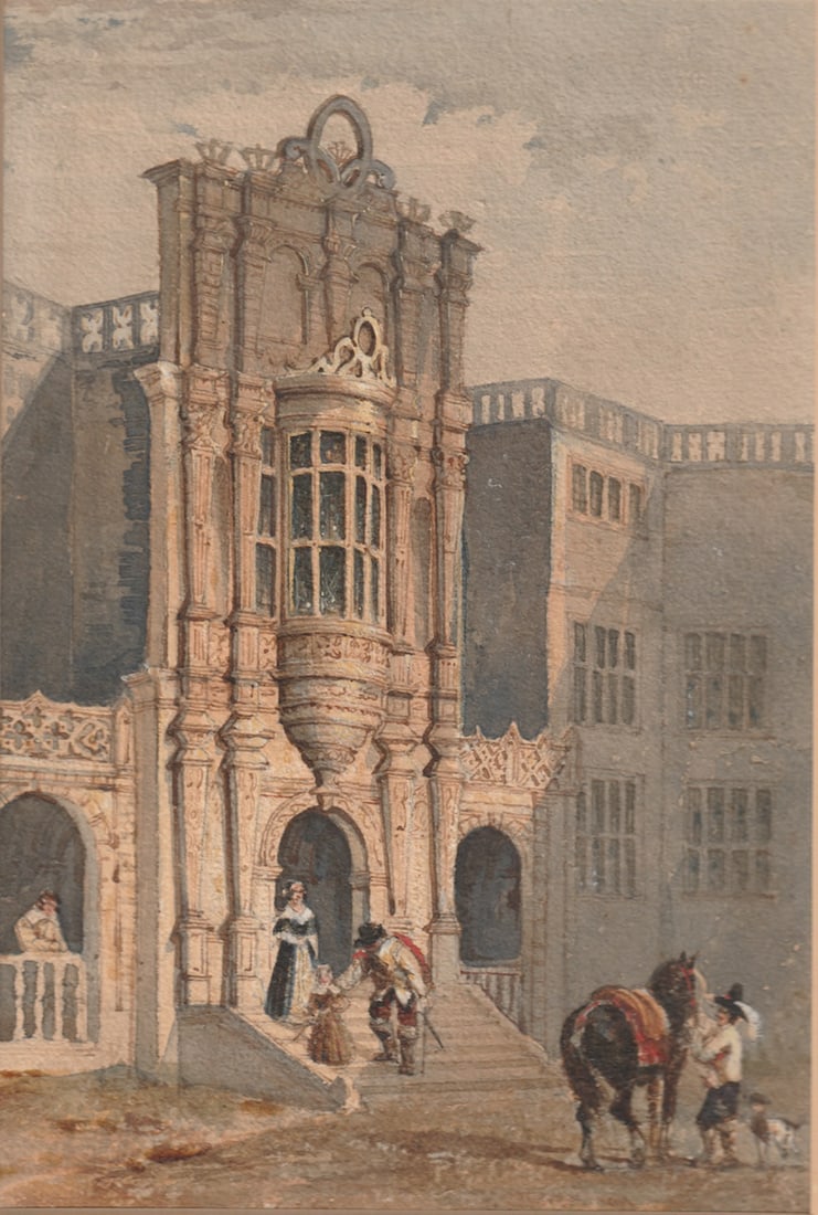 Watercolour, mid-19th century, Unsigned