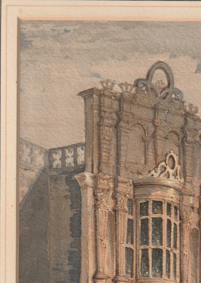 Watercolour, mid-19th century, Unsigned