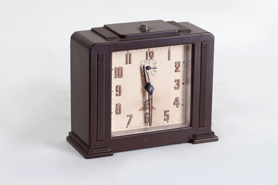 Art Deco Alarm Clock JAZ, mid-20th century