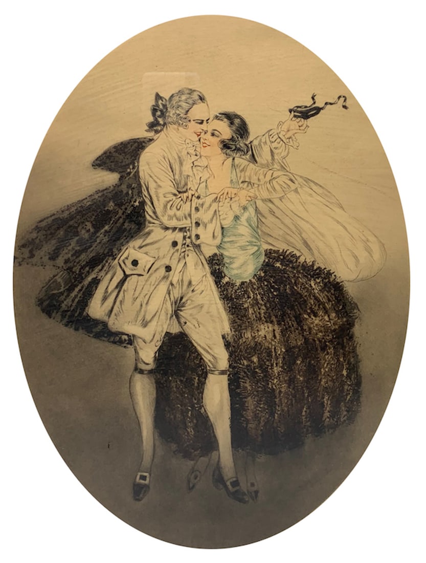 Unknown artist (Romantic scene)