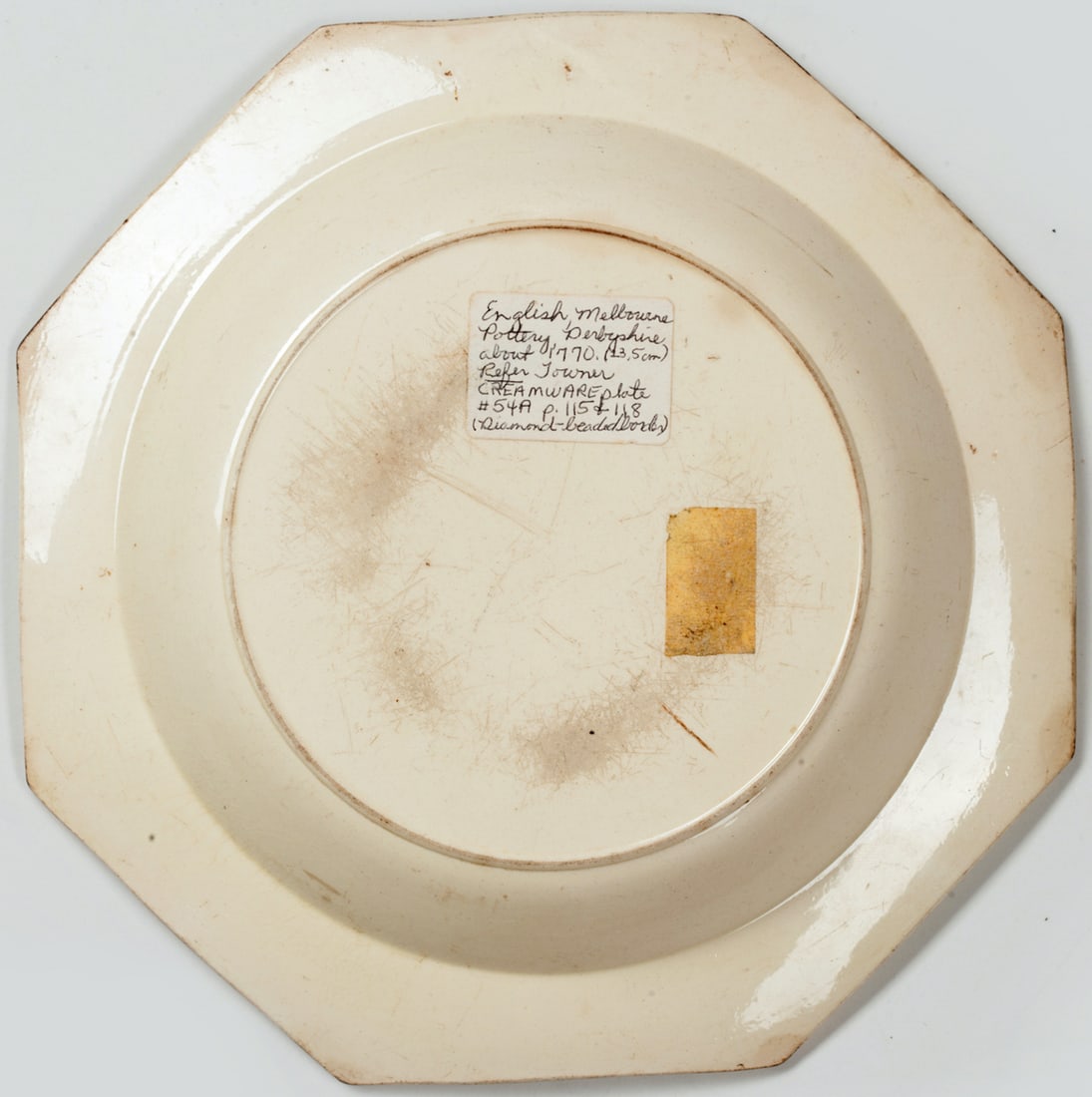 Earthenware Plate, 18 th century (England)