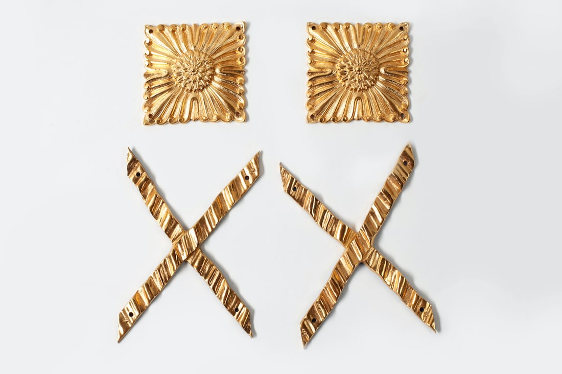 Empire Furniture Fittings. Bronze Dore