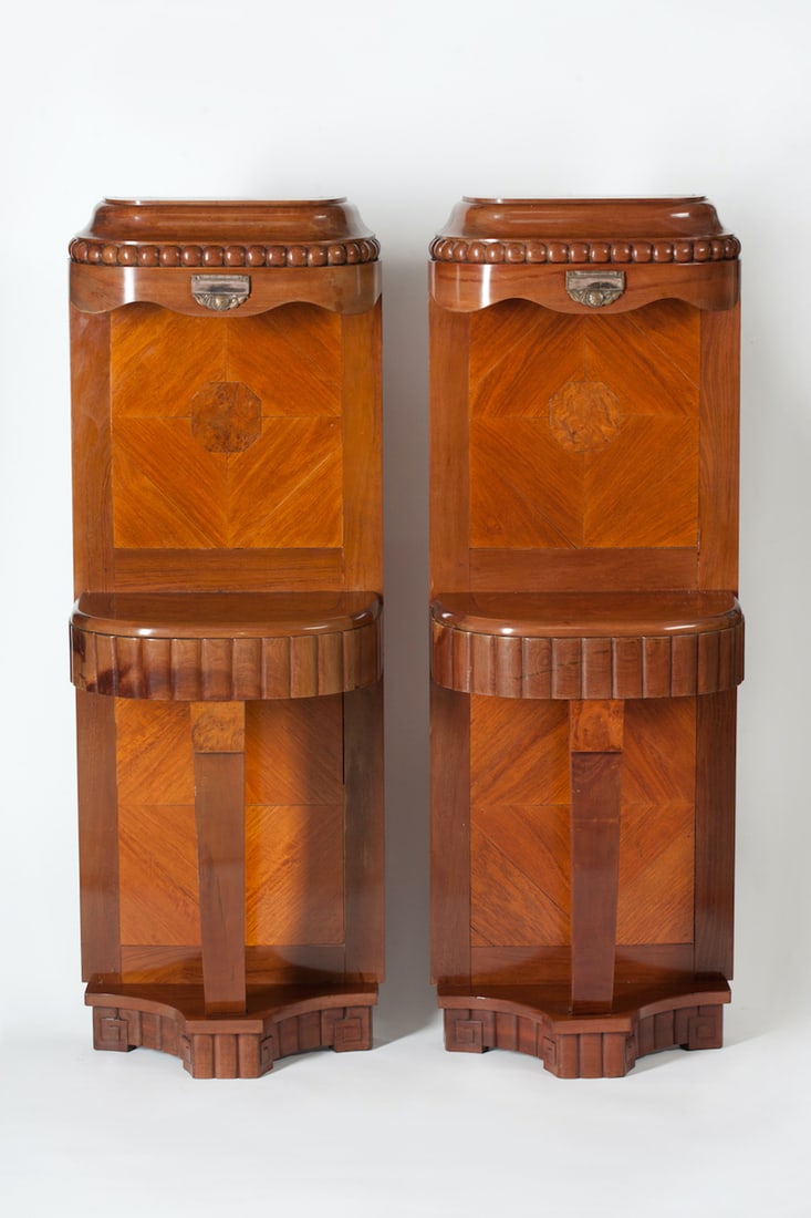 A Pair of Bedside Tables, Modern, 20th century