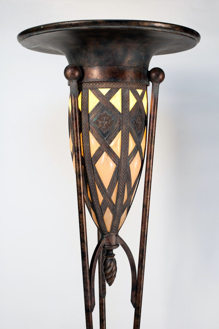 A Pair of Torchiere, Art Deco
