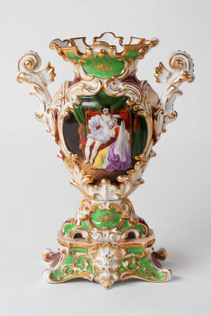 Rococo Porcelain Vase