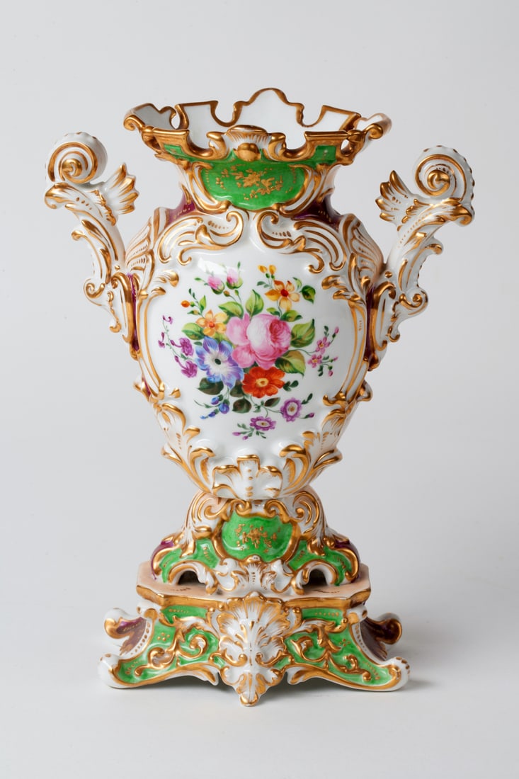 Rococo Porcelain Vase