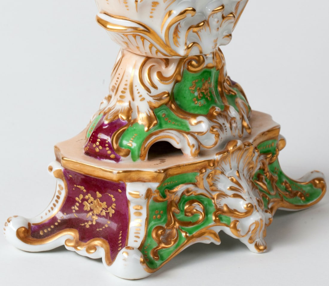 Rococo Porcelain Vase