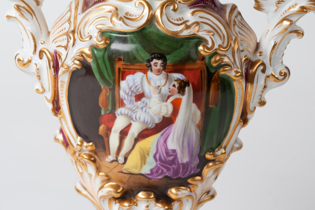 Rococo Porcelain Vase