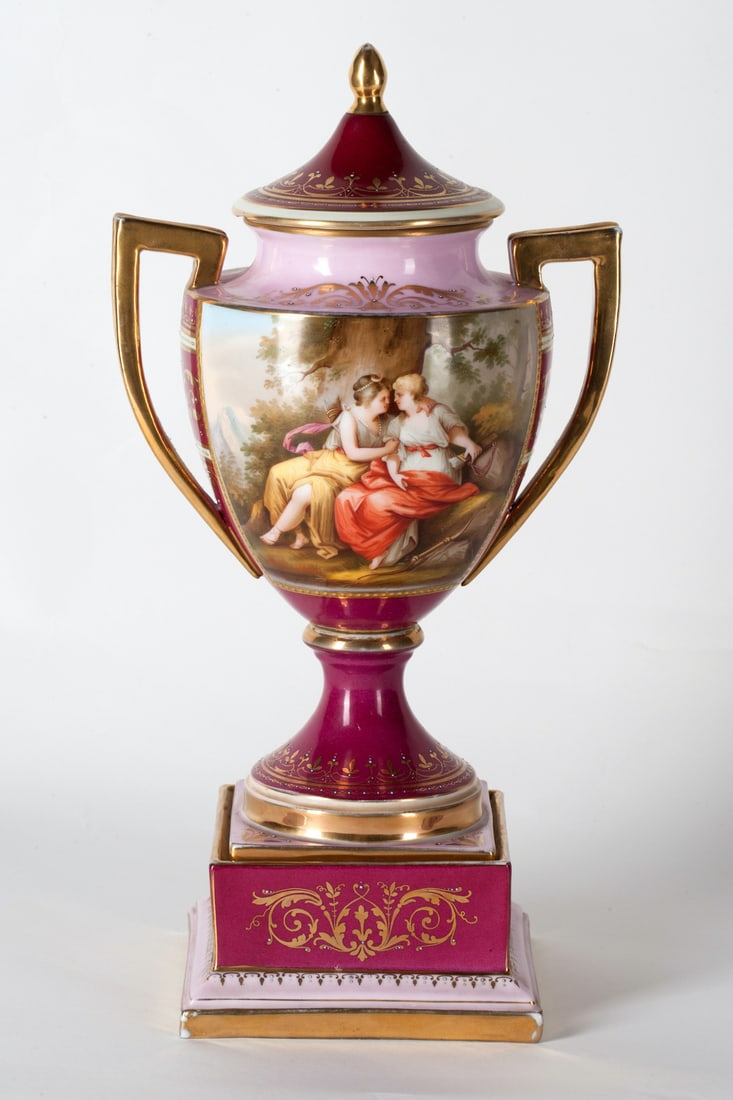 Porcelain Vase, Vienna, 19th century