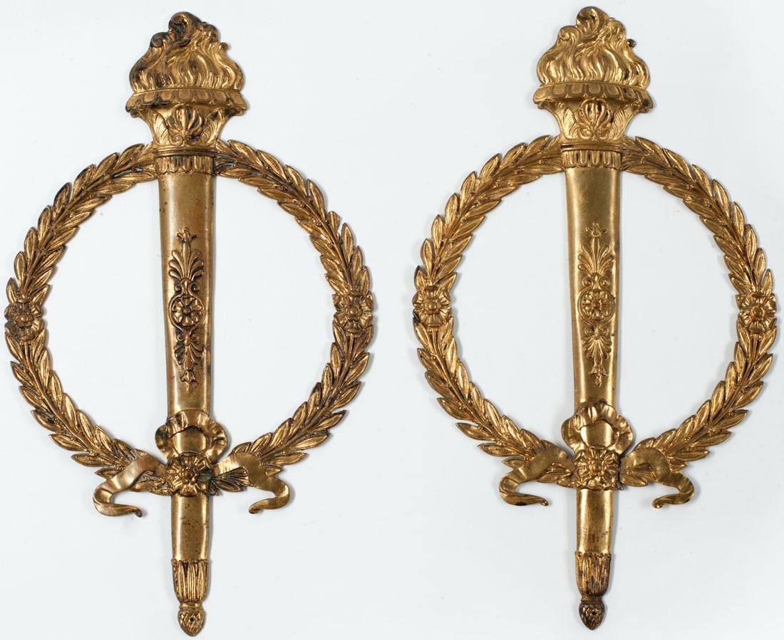 Empire Furniture Fittings, Bronze Dore
