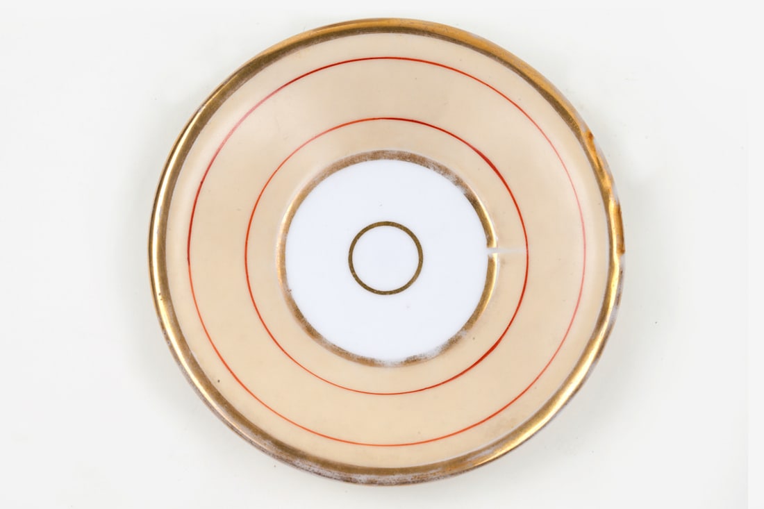Porcelain Cup with Saucer, 19th century