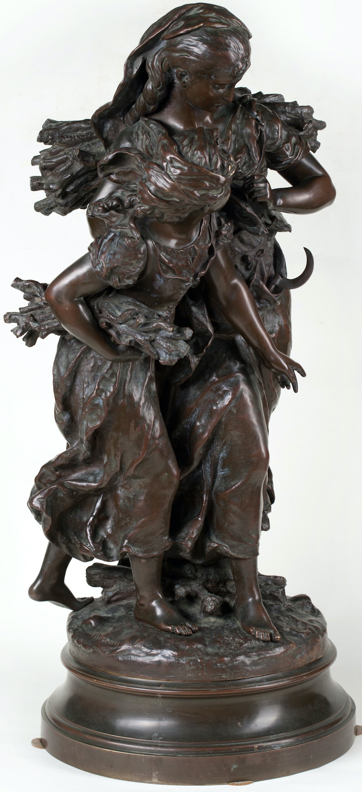 Hippolyte Francois Moreau, 1832-1927, Bronze