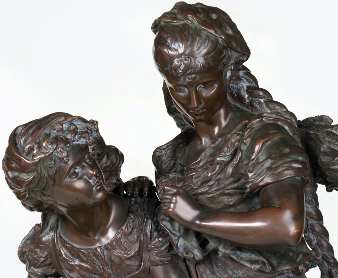 Hippolyte Francois Moreau, 1832-1927, Bronze