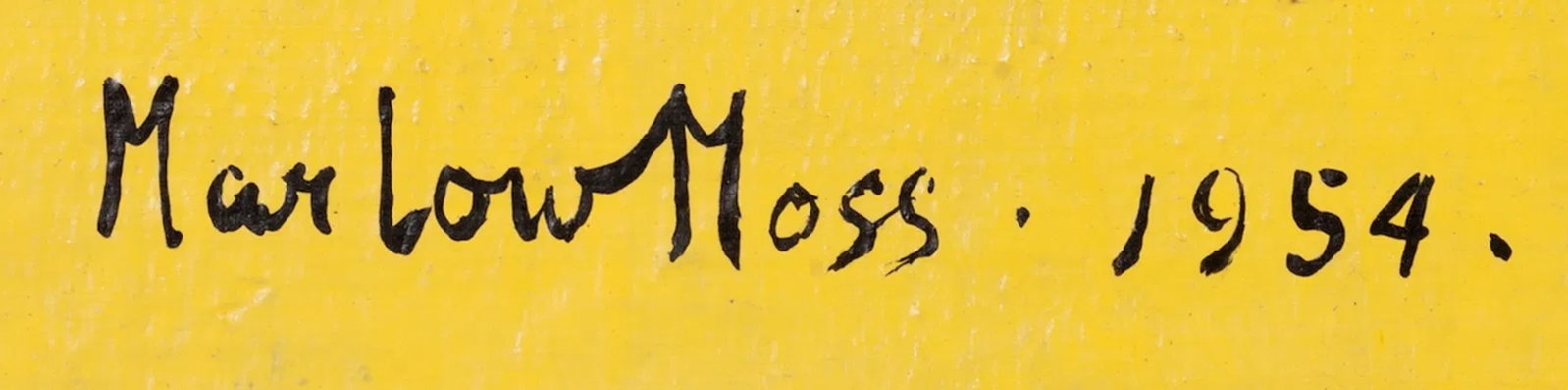 Marlow MOSS, 1889-1958 (United Kingdom)