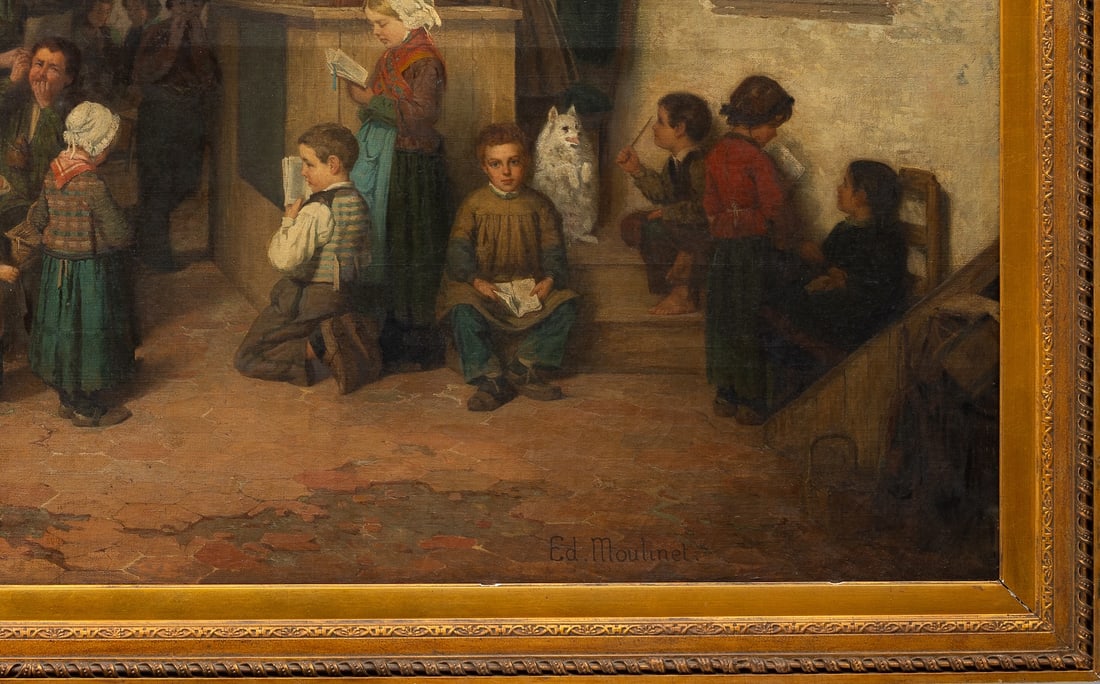 ANTOINE EDOUARD JOSEPH MOULINET, 1833-1891 (France)