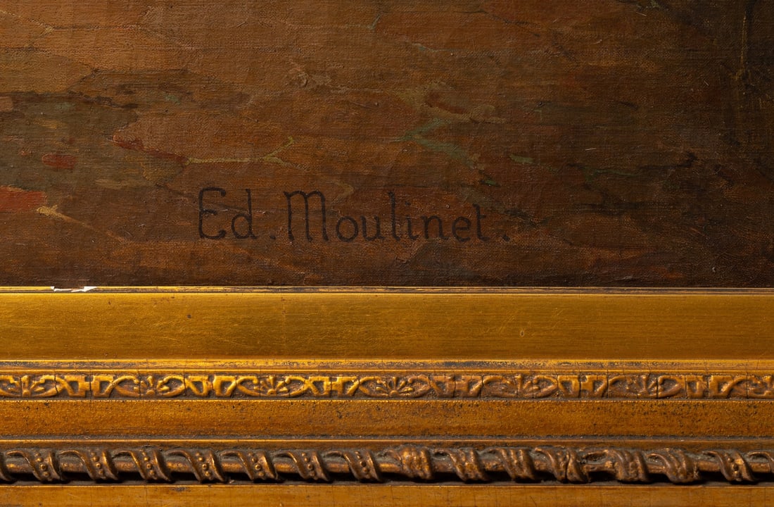 ANTOINE EDOUARD JOSEPH MOULINET, 1833-1891 (France)
