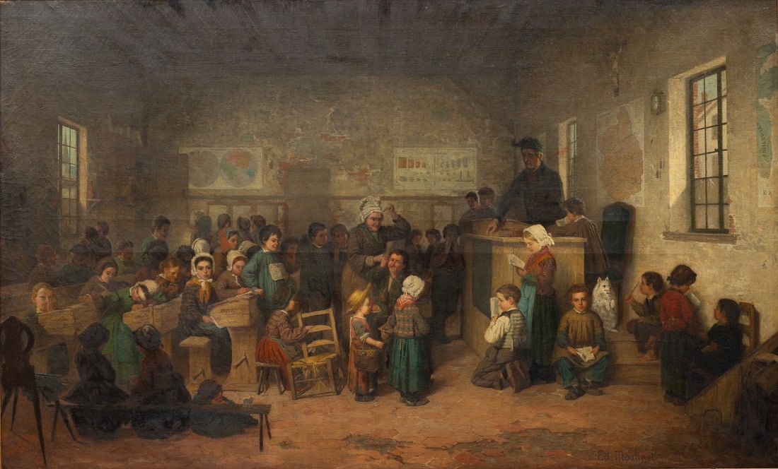 ANTOINE EDOUARD JOSEPH MOULINET, 1833-1891 (France)