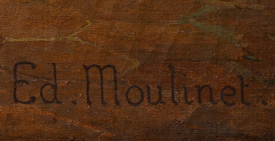 ANTOINE EDOUARD JOSEPH MOULINET, 1833-1891 (France)