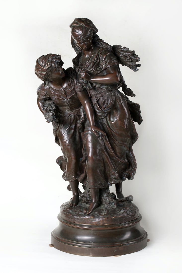 Hippolyte Francois Moreau, 1832-1927, Bronze