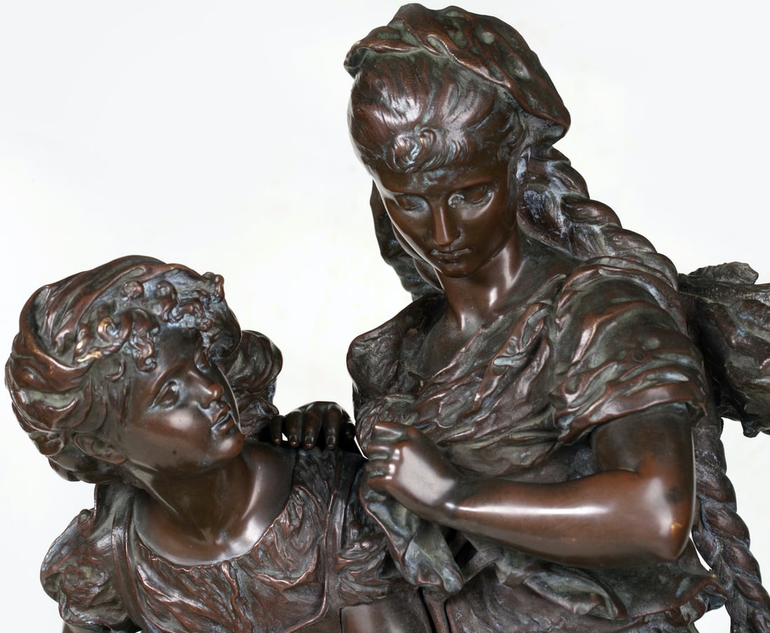 Hippolyte Francois Moreau, 1832-1927, Bronze