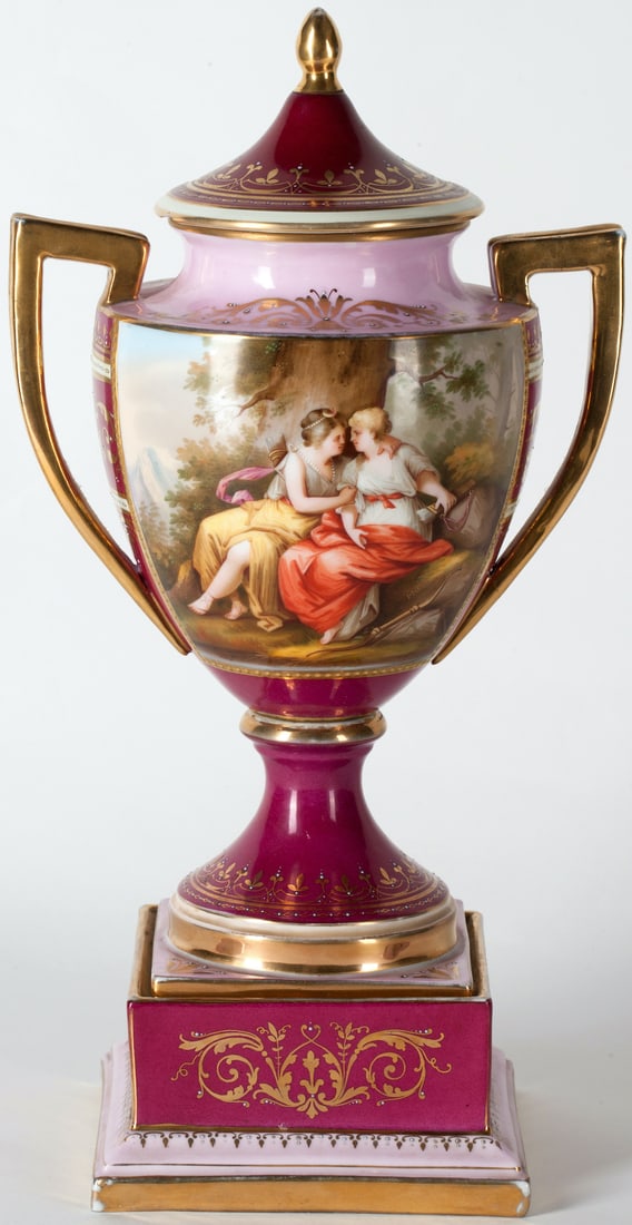 Porcelain Vase, Vienna, 19th century