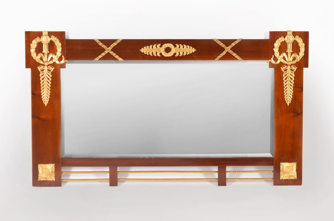 Empire Mirror, Bronze Dore