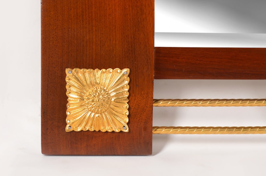 Empire Mirror, Bronze Dore