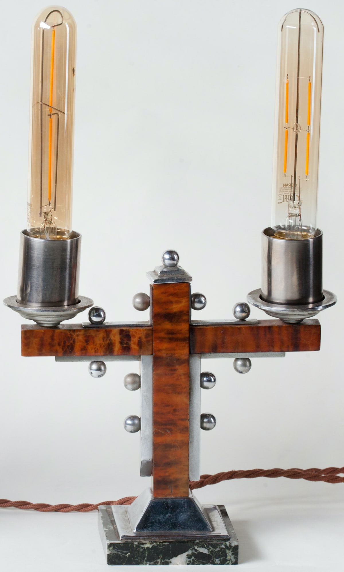 A pair of Art Deco lamps, Europe