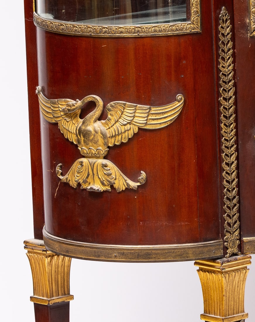 Empire Pair Display Cabinets (France, 19th century)