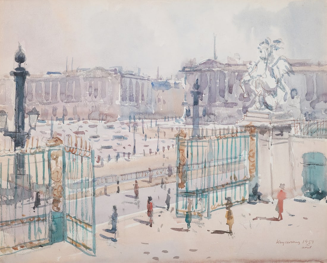 Mykola KRYCHEVSKY, 1898-1961 (Ukraine/France)