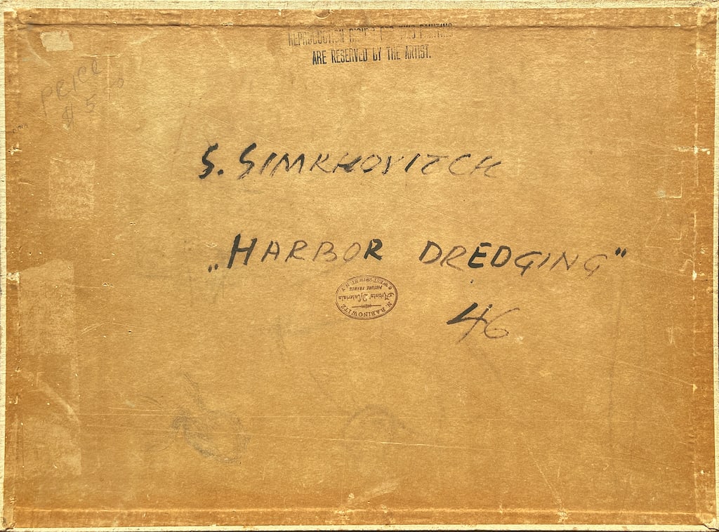 Simkha SIMKHOVITCH, 1885-1949 (Russia/USA)