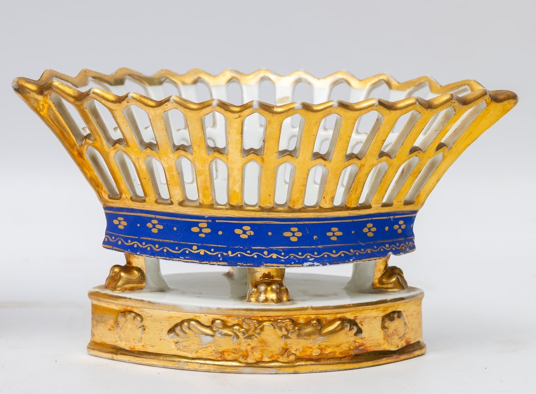 Porcelain Candy bowl / Vase (Empire, 19th century) (1 of 5)