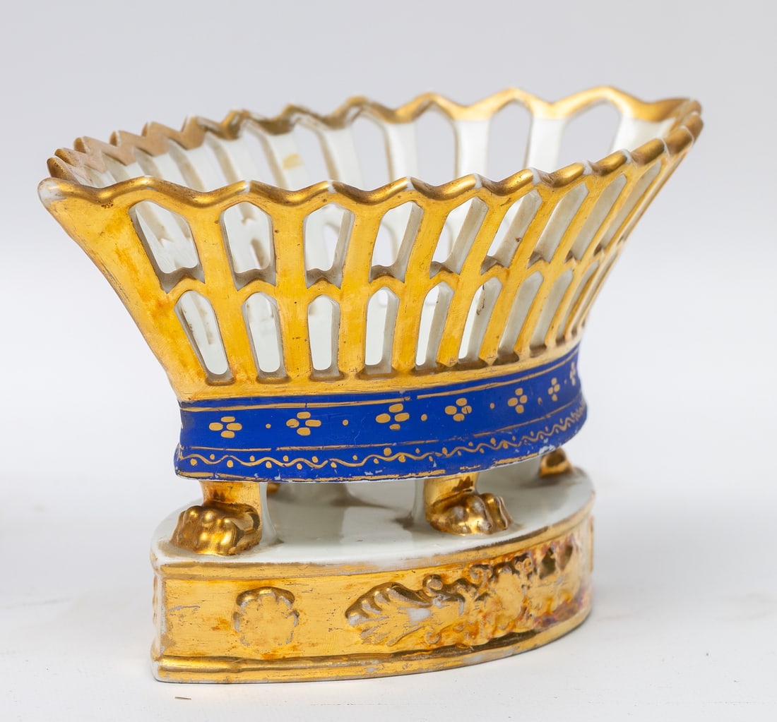 Porcelain Candy bowl / Vase (Empire, 19th century)