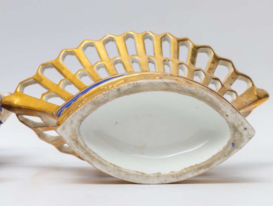 Porcelain Candy bowl / Vase (Empire, 19th century)