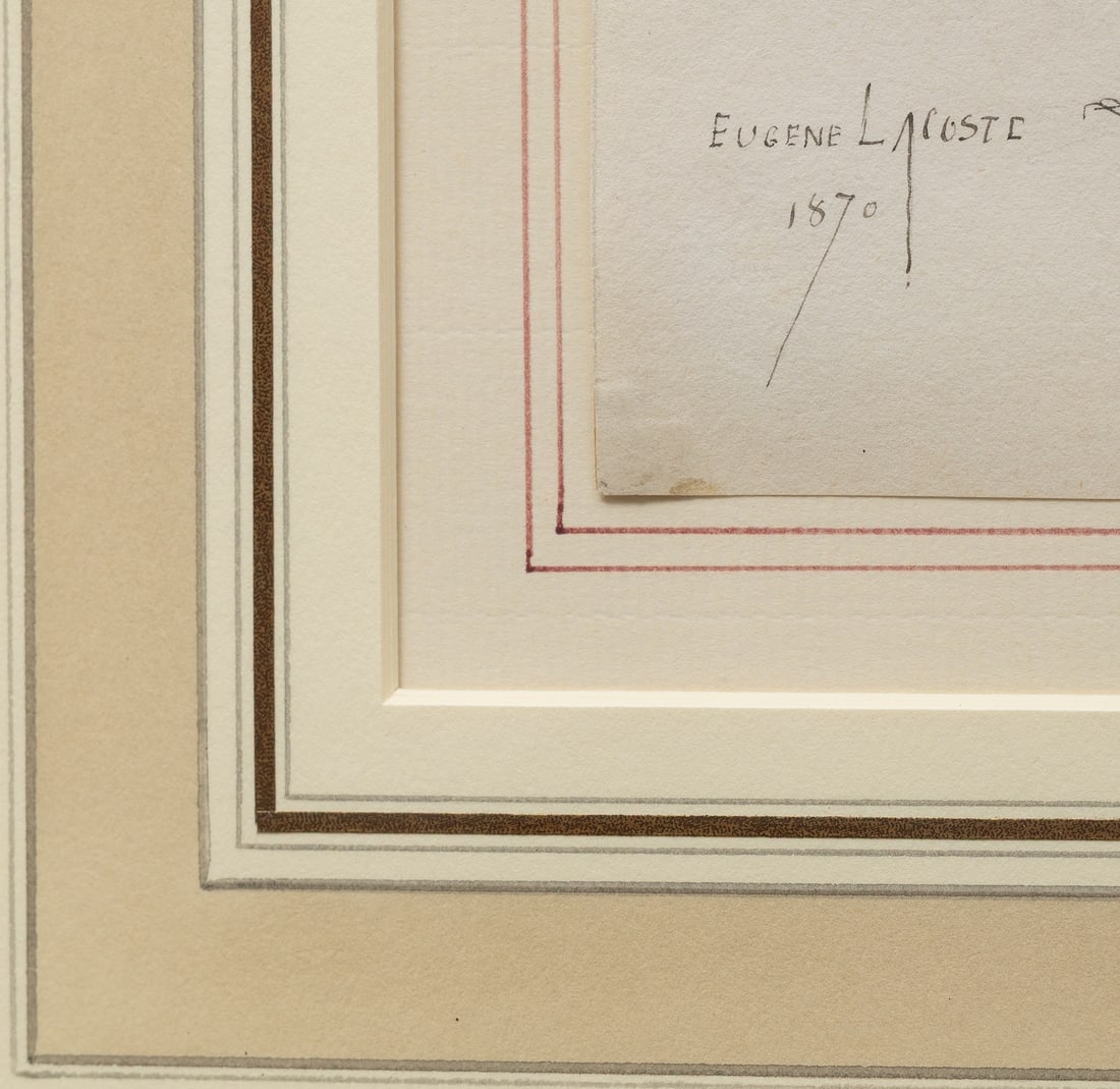 Pierre Eugene Lacoste, 1818-1908 (France)