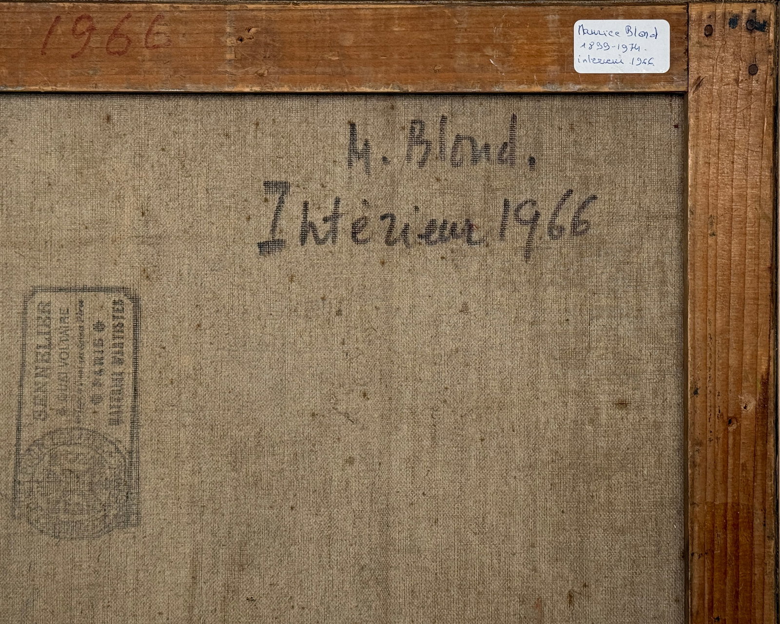 Maurice BLOND, 1899-1974 (Poland/France)