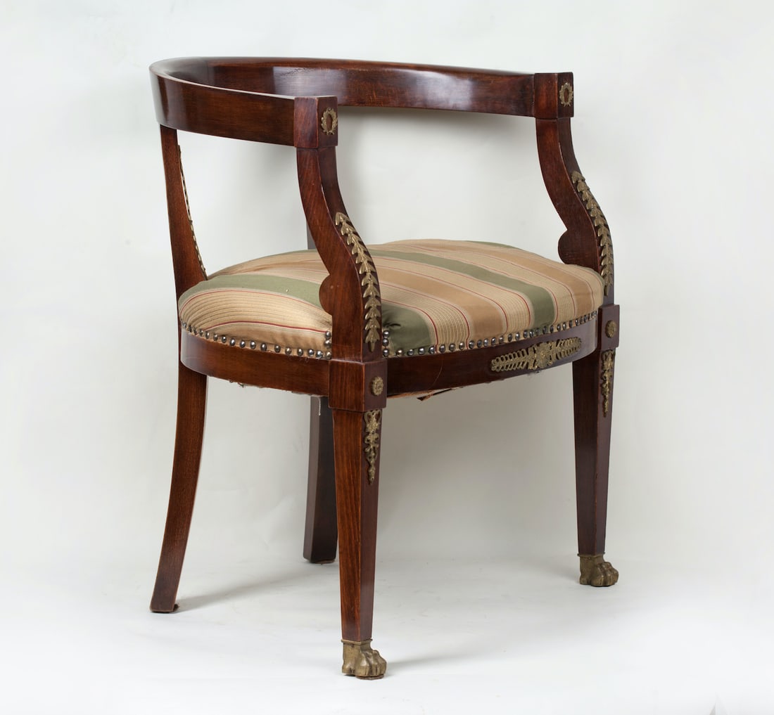 Empire Armchair , late 19th century (1 of 3)