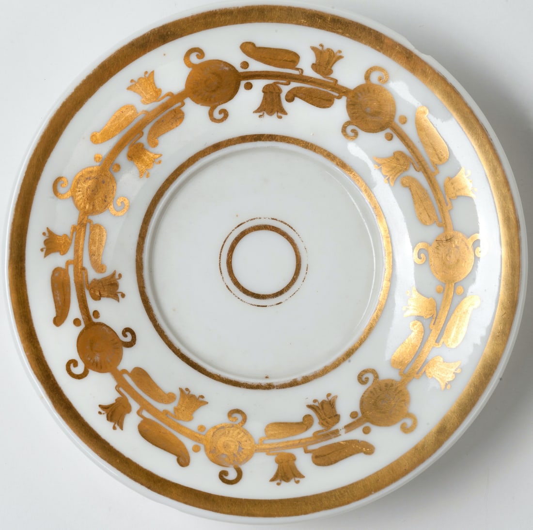 Cup and Saucer, Empire, 19th century