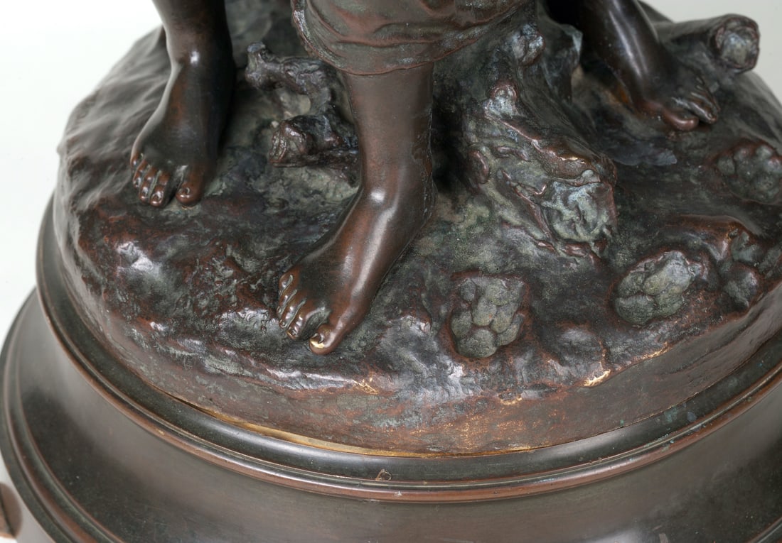 Hippolyte Francois Moreau, 1832-1927, Bronze