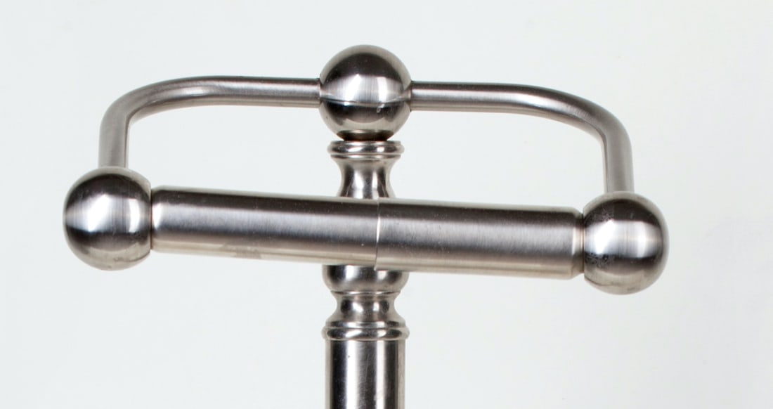 Floor Toilet Paper Holder, mid-20th century