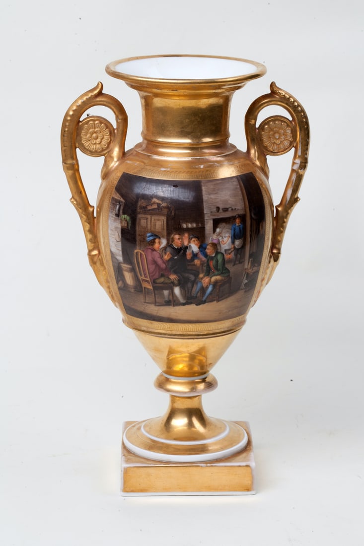 Empire Porcelain Vase, 19th cen (1 of 10)