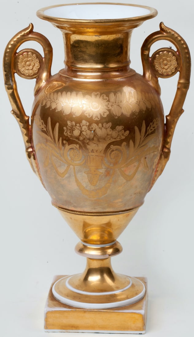 Empire Porcelain Vase, 19th cen