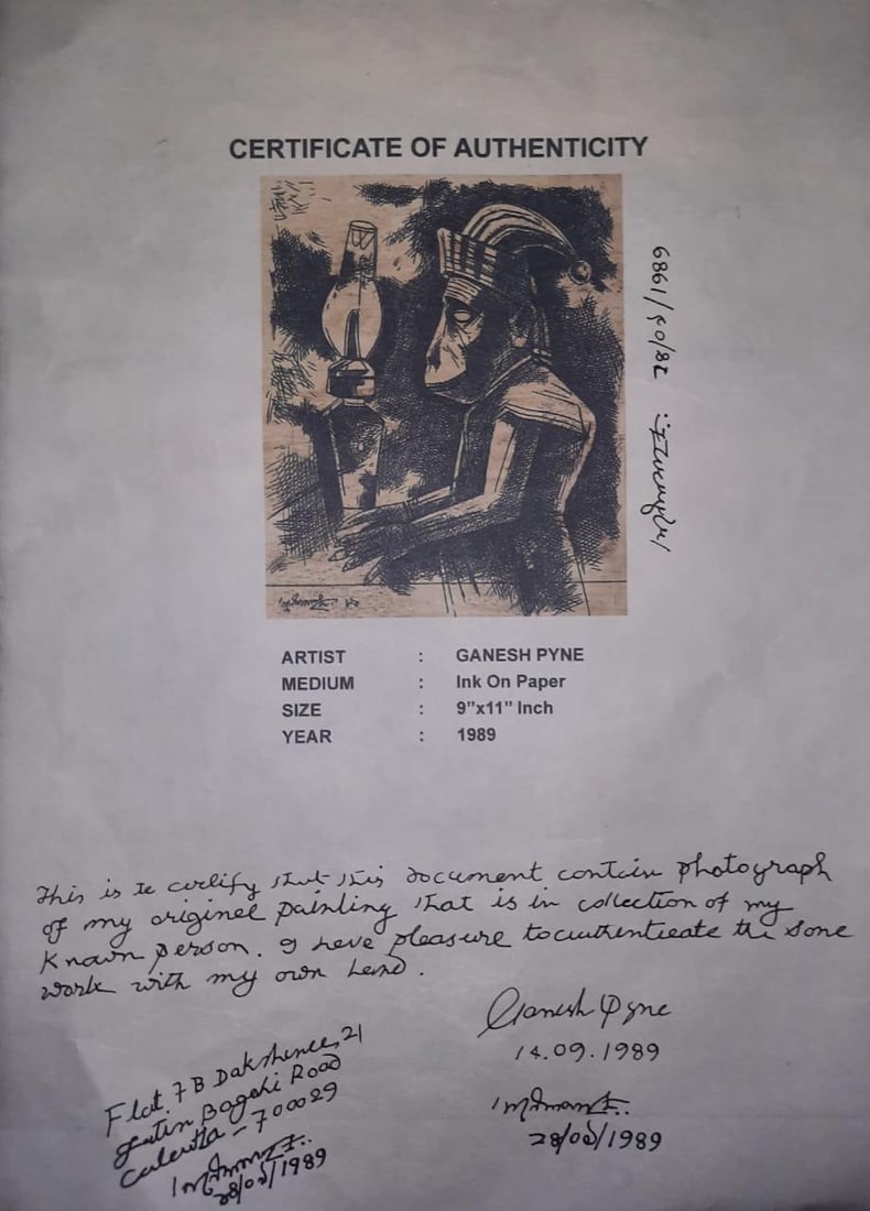 Ganesh Pyne, 1937-2013 (India)