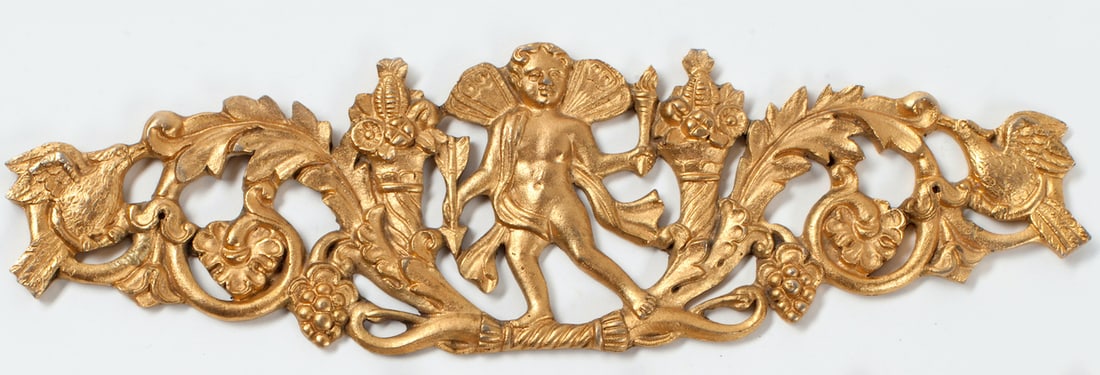 Empire Furniture Fittings. Bronze Dore