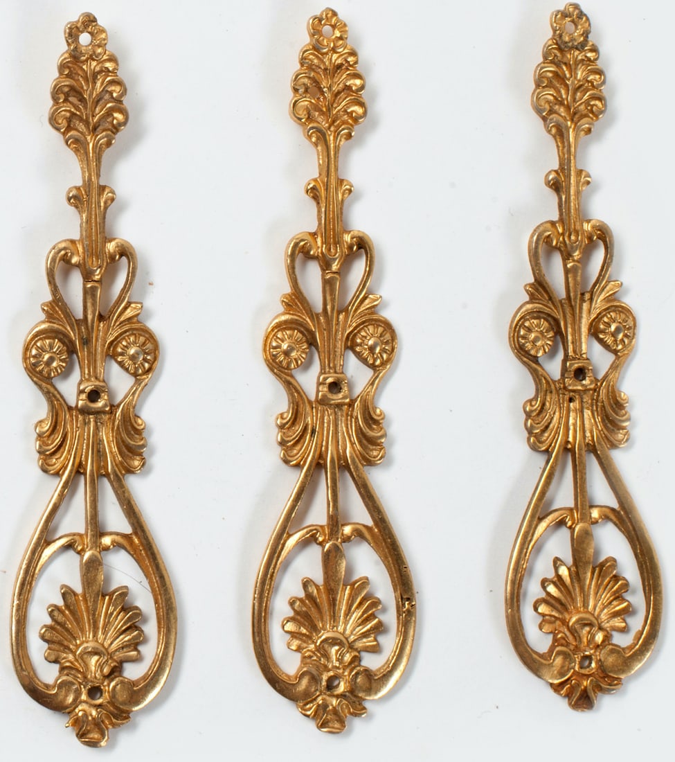 Empire Furniture Fittings. Bronze Dore