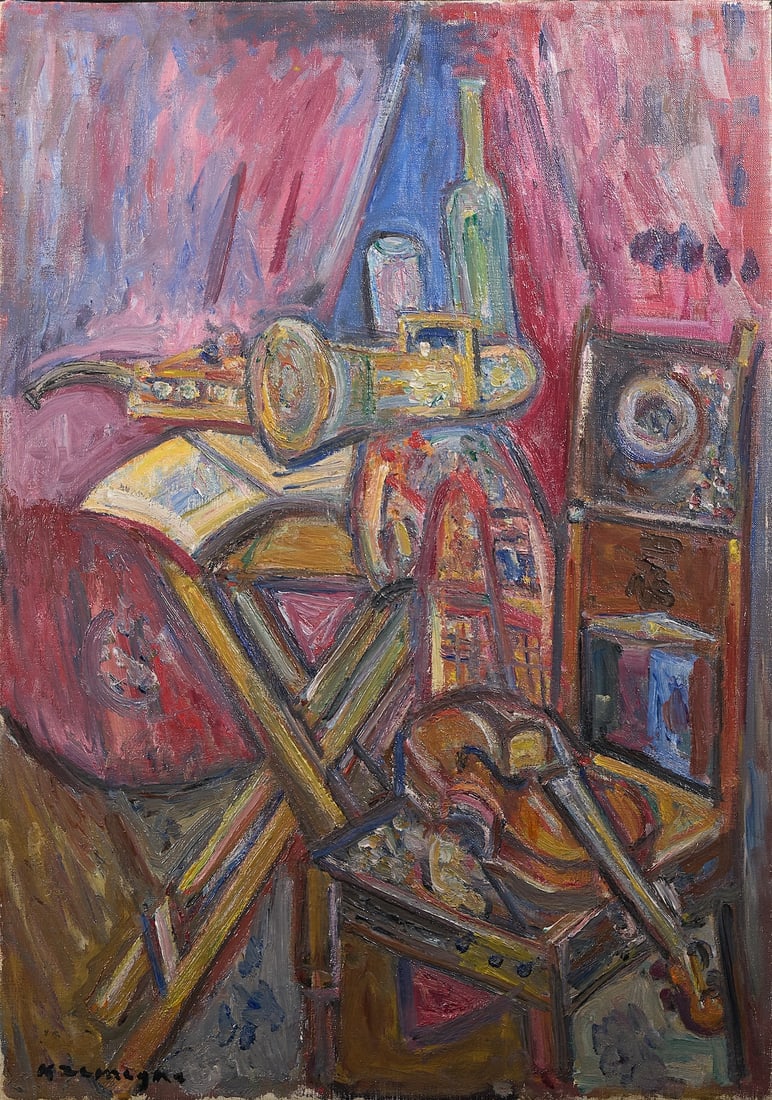 Pinchus Kremegne, 1890-1981 (Lithuania/Belarus/France)
