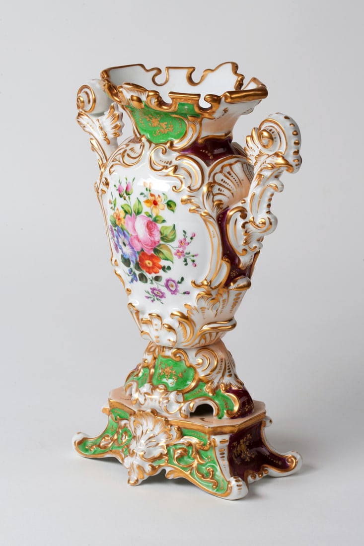 Rococo Porcelain Vase
